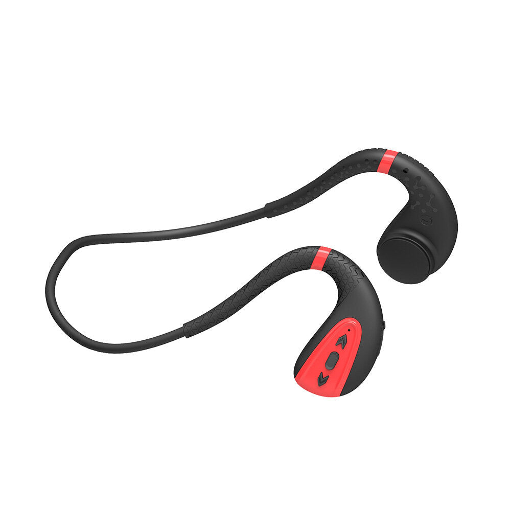 Bone Conduction Bluetooth Earphone Built-in 8G Memory IPX8 Waterproof MP3 Music Player Swimming Diving HD Sports Headset 15 Days Standby