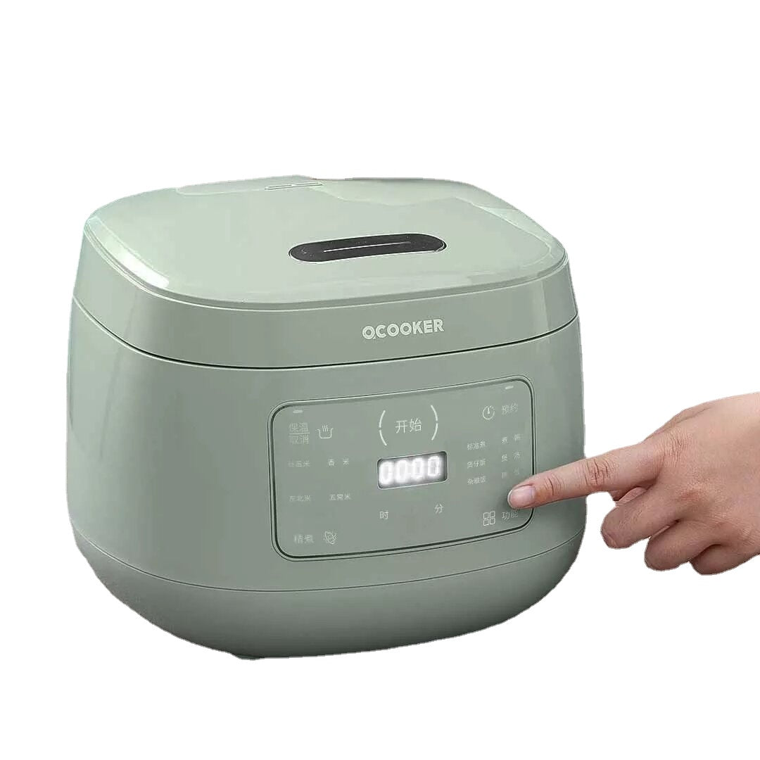 Electric Rice Cooker Multicooker Kitchen Appliances Ceramic Liner Dual Sensor Temperature Control 24H Appointment