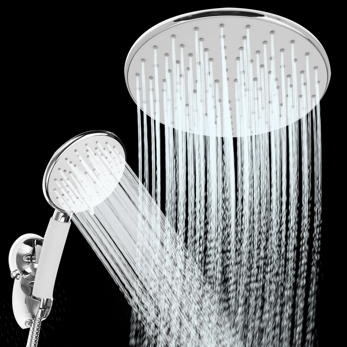 Stainless Steel Rain Shower Head Handheld Shower