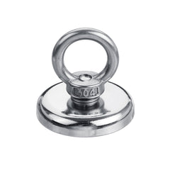 Neodymium Recovery Magnet 20/25/40mm Diameter with 10M Rope for Sea Salvage Hunting Fishing