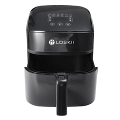 6 in 1 Air Fryer Best Fries Ever Dehydrator with Digital Display Oil Free Cooking 6Qt 1800W