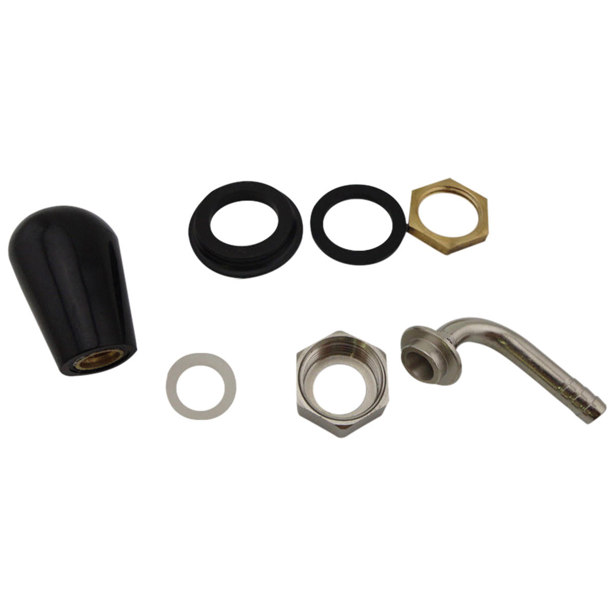 Draft Kegerator Faucet Flow Controller Chrome Plating Shank G5/8 Tap Kit Bottle Opener