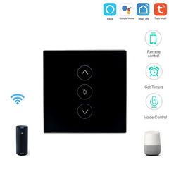 Smart Home Stepless Dimmer Switch EU Standard Mobile Phone Remote Control Work with Amazon Alexa Google Home 240V
