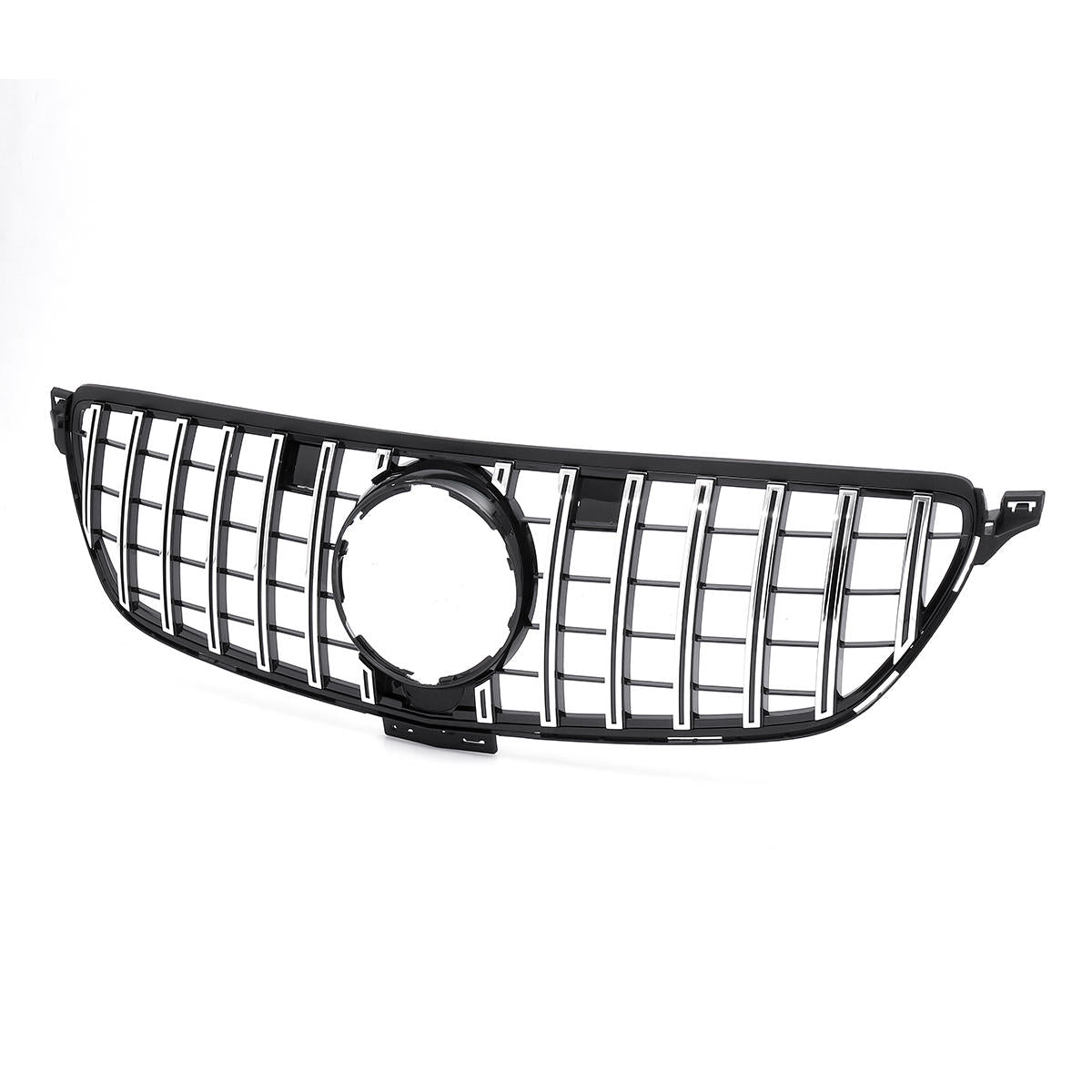 Silver GT Style Front Grille Grill For Mercedes Benz GLE Coupe