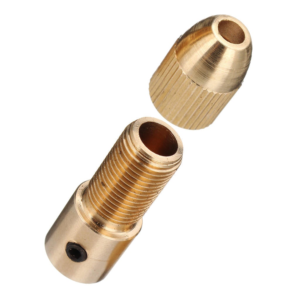8pcs 0.5-3mm Small Electric Drill Bit Collet Twist Drill Chuck Tool for 3.17/5.05mm Shank