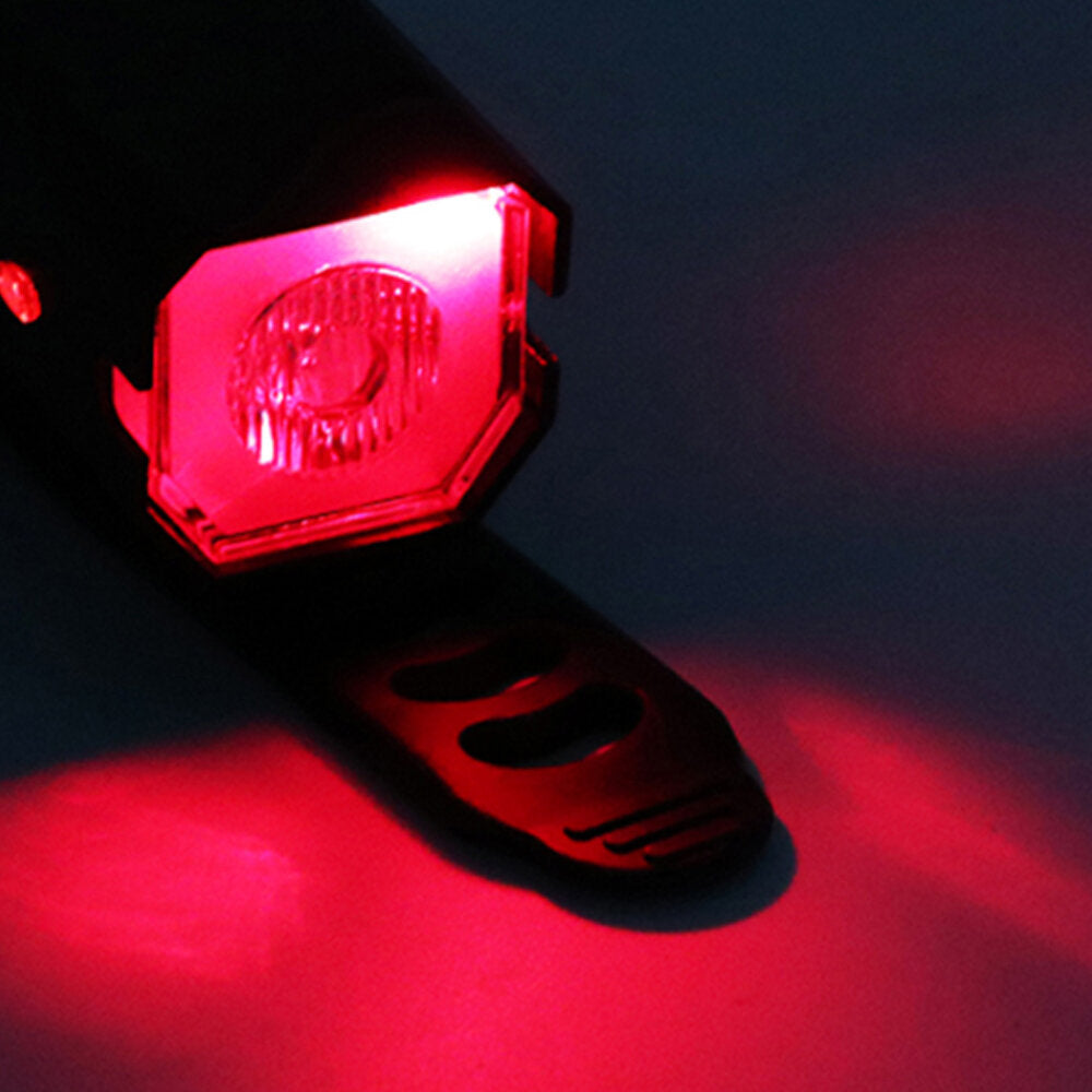 Bike Headlight USB Rechargeable Waterproof 1200mAh 3 Modes MTB Front Lamp Ultralight Flashlight