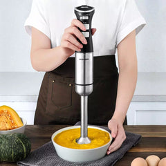 Multifunctional Hand Mixer 5 Speed Adjustment Low Noise Splash Proof 350W