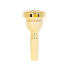 12.7 mm Bach Tenor Trombone 5G Mouthpiece Brass + Lacquered Gold Trumpet Accessories Golden