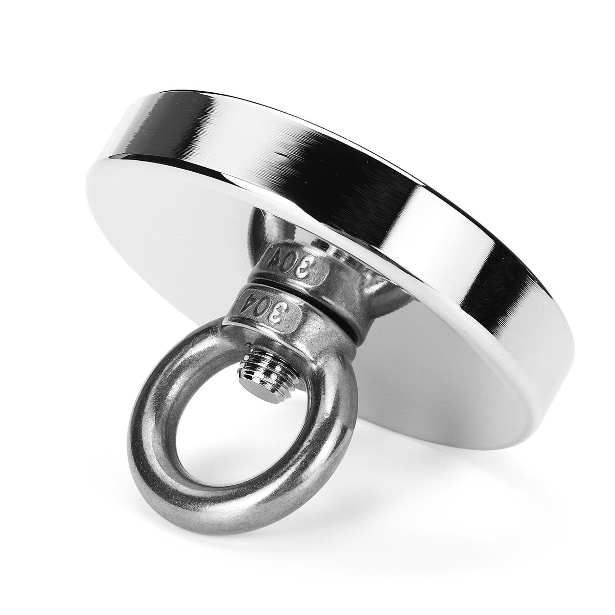 Powerful Round Neodymium Magnet Hook Salvage Magnet Sea Fishing Equipments Holder for Bearing 400kg