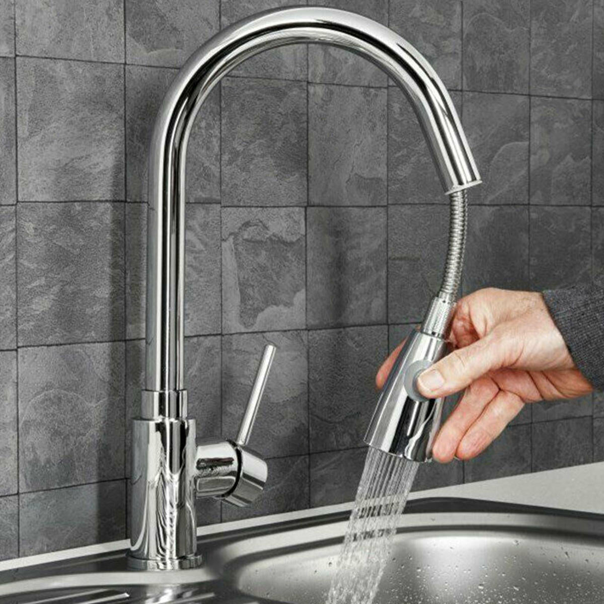 kitchen tap head water faucet sprayer spray replacement mixer pull out