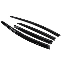 4Pcs Plastic Exterior Visor Vent Shades For FORD FOUCUS 2009-2018 Window Sun Rain Guard Deflector