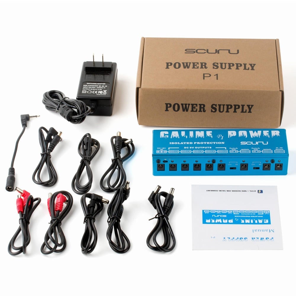 18V 8 Isolated Power Supply Guitar Effects Pedal for 9V 12V 15V 18V Guitar Effects