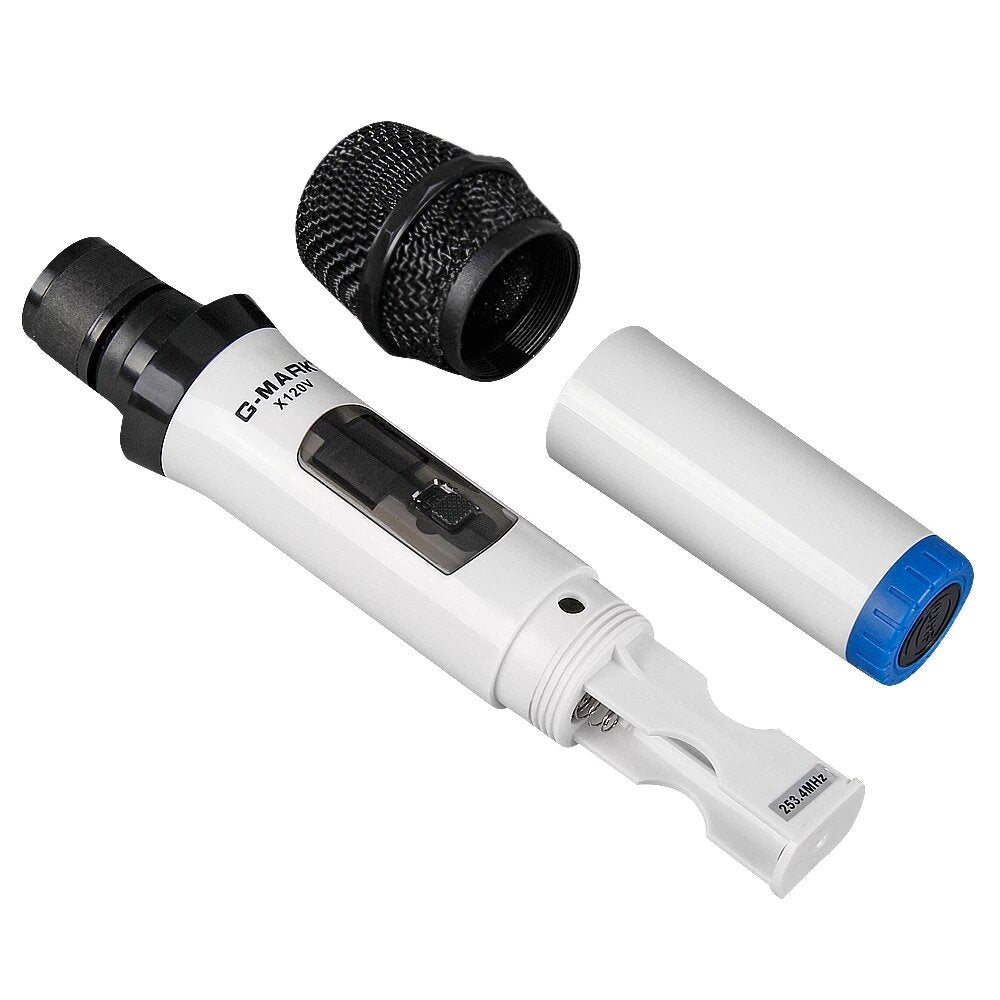 Wireless Microphone Recording Karaoke Handheld With Rechargeable Portable Receiver for Party Home Wedding