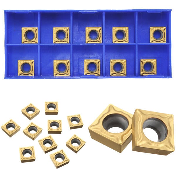 10Pcs Inserts Carbide Coated Milling Cutter