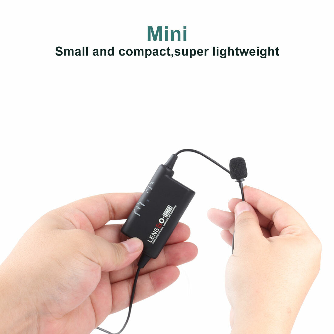 Omnidirectional Lavalier Microphone for Mobile Phone Youtube Live Broadcast Video Recording Vlog Noise Reduction Collar Clip Mic