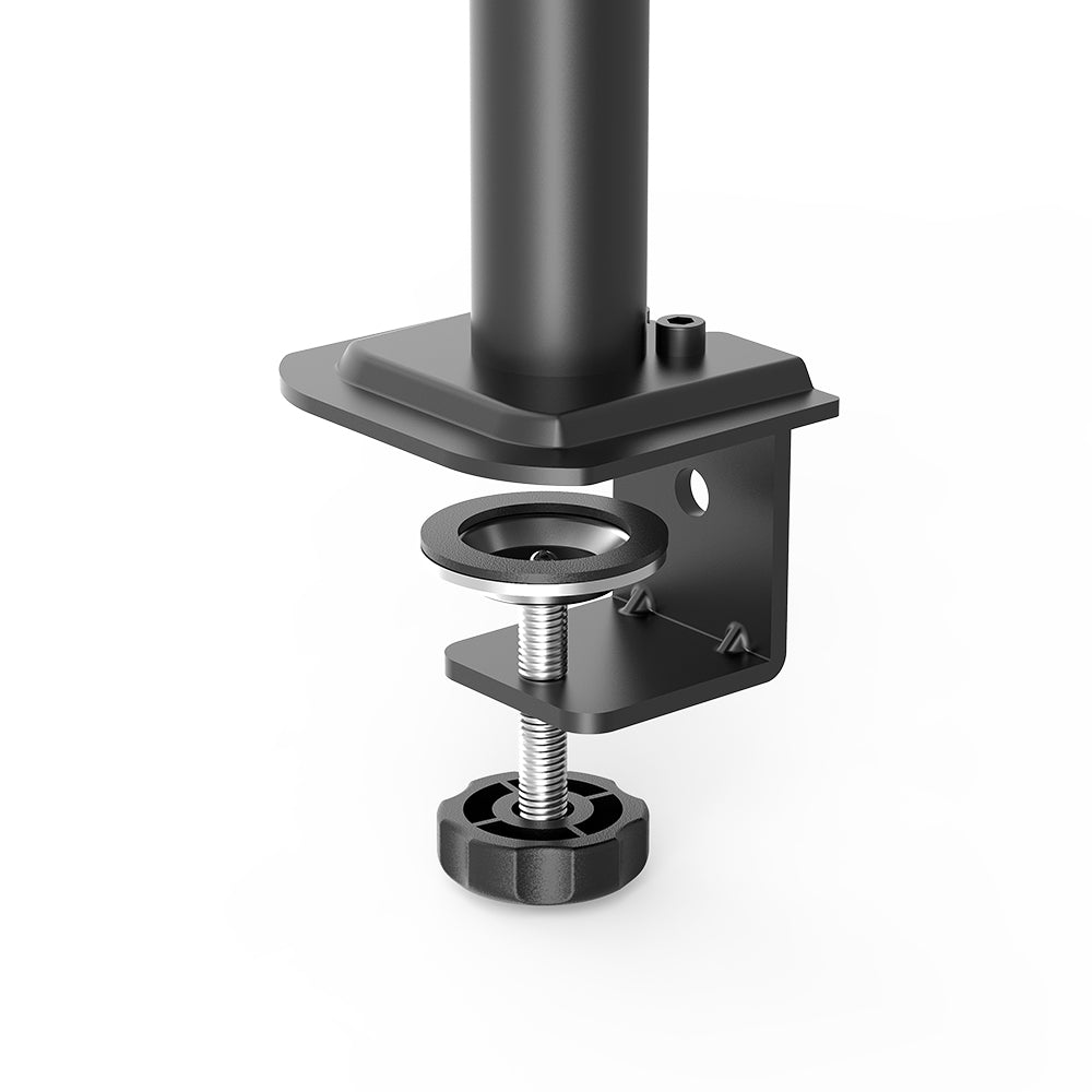 Dual Monitor Stand Full Motion Mount Quick Insert Dynamic Height Adjustability for 13"-27" Screen Home Office