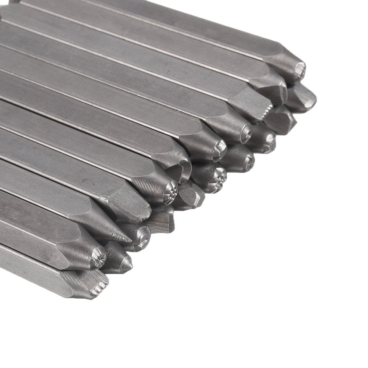 20Pcs Steel Punches Flower Leaf Stamps Die Jewelry Making Stamping Tool Kit