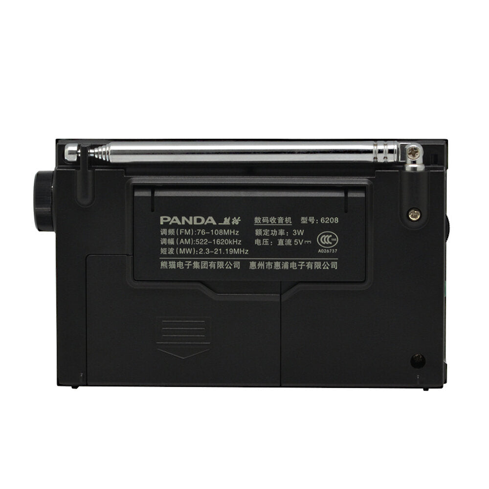 FM AM MW SW Full Band Radio DSP Digital Tuning Alarm Clock Temperature Display MP3 Music Play
