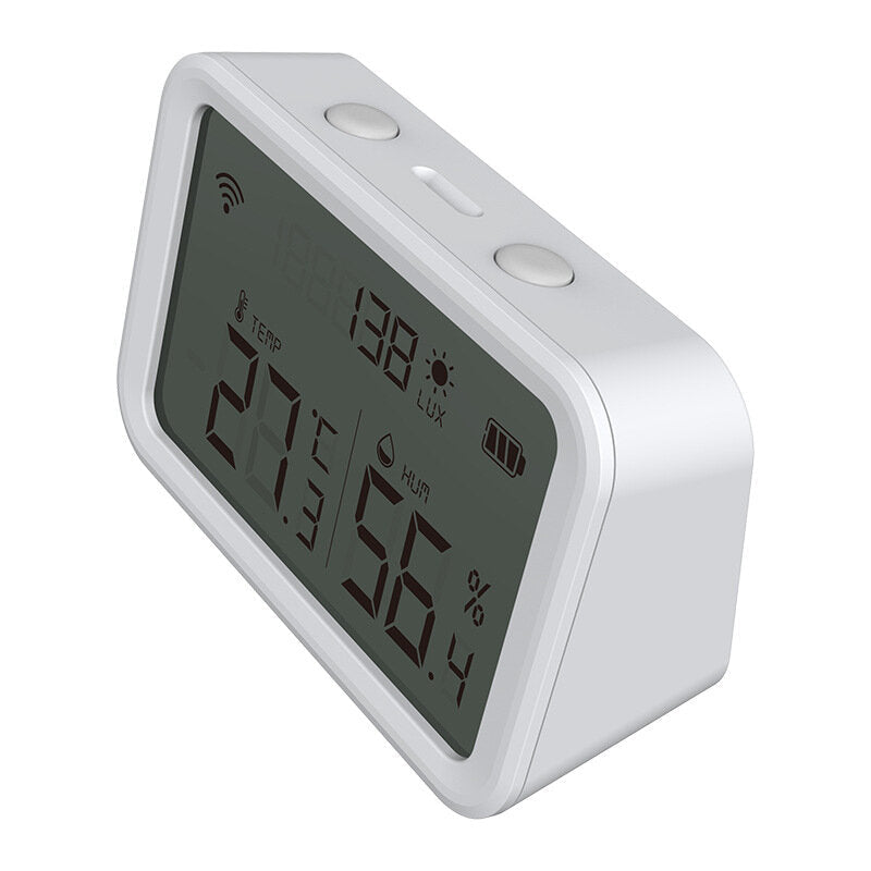 Intelligent Temperature and Humidity Illuminance Sensor Works with ZB Gateway Mobile Phone Remote Control