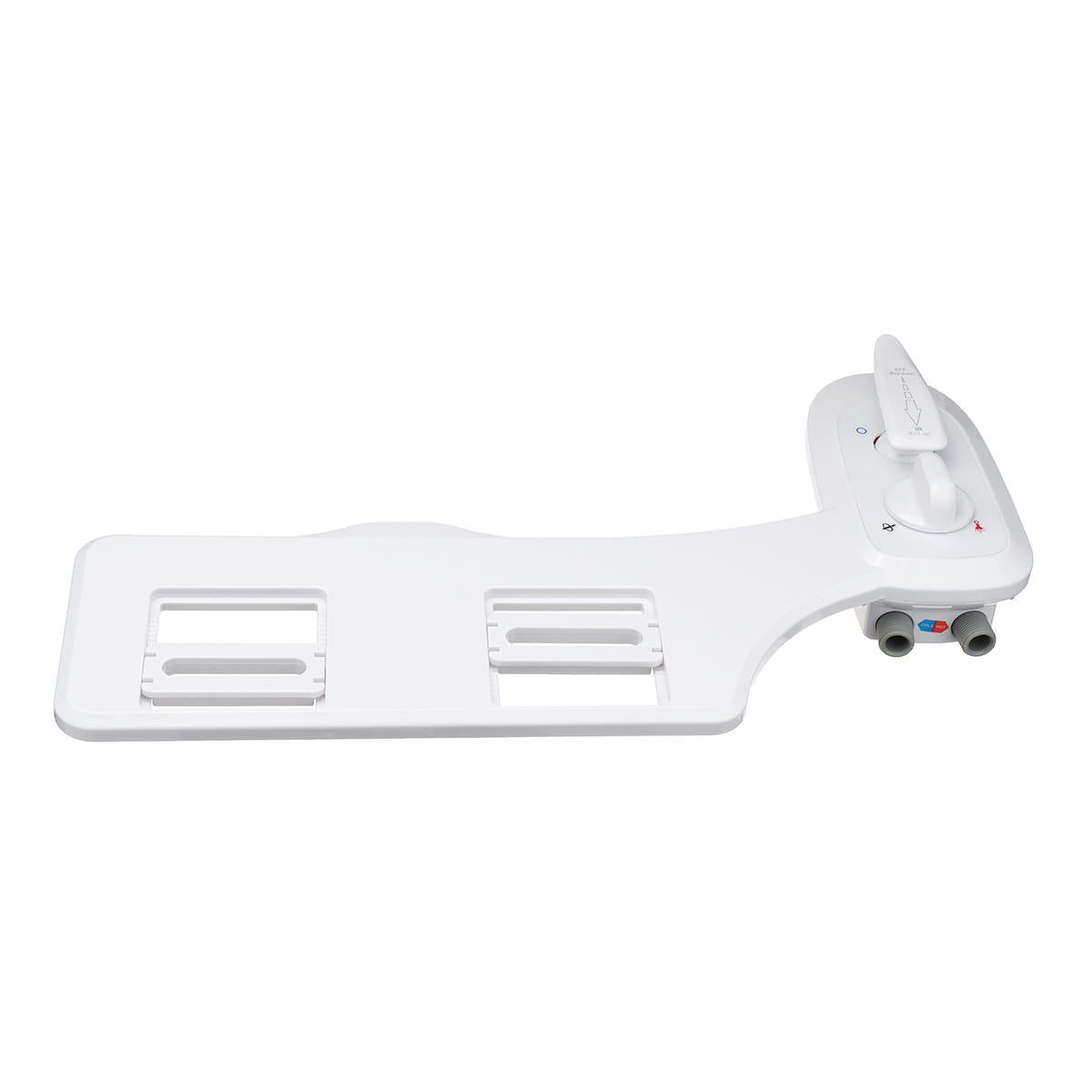 Dual Cold Hot Water Nozzle Spray Non-Electric Bidet Bathroom Toilet Seat Cleaning Device