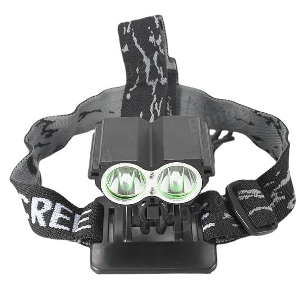 2x U2 LED Cycling Bike Headlight Headlamp Front Light