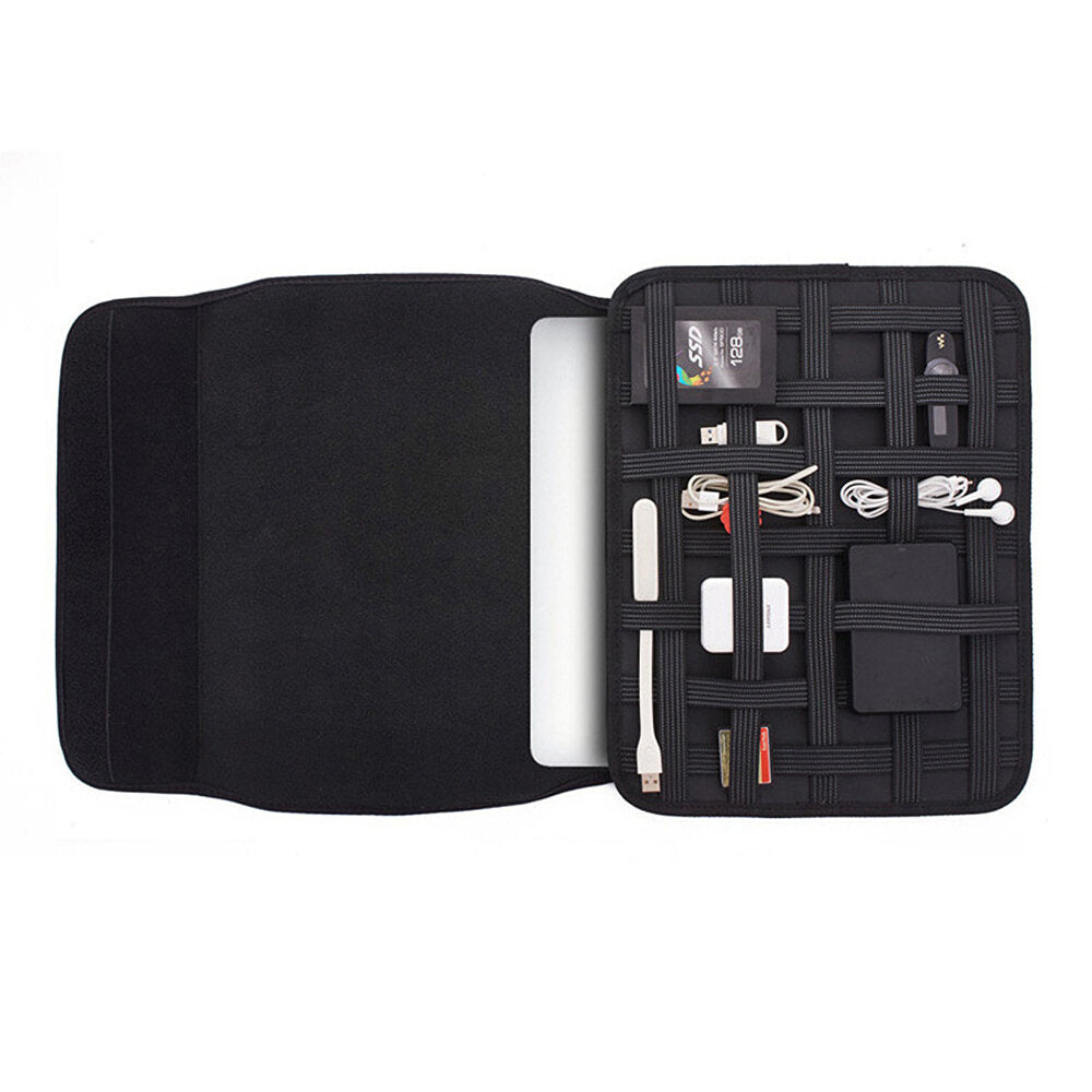 Tablet Storage Bag Sleeve with Organizer Protective Pouch Bag 10/13 Inch Travel Laptop Tablet Case