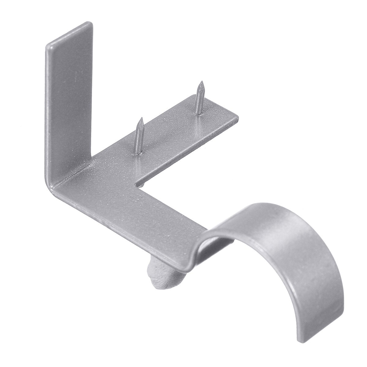 2 Pairs Hang Curtain Rod Holders Bracket Into Window Frame Brackets