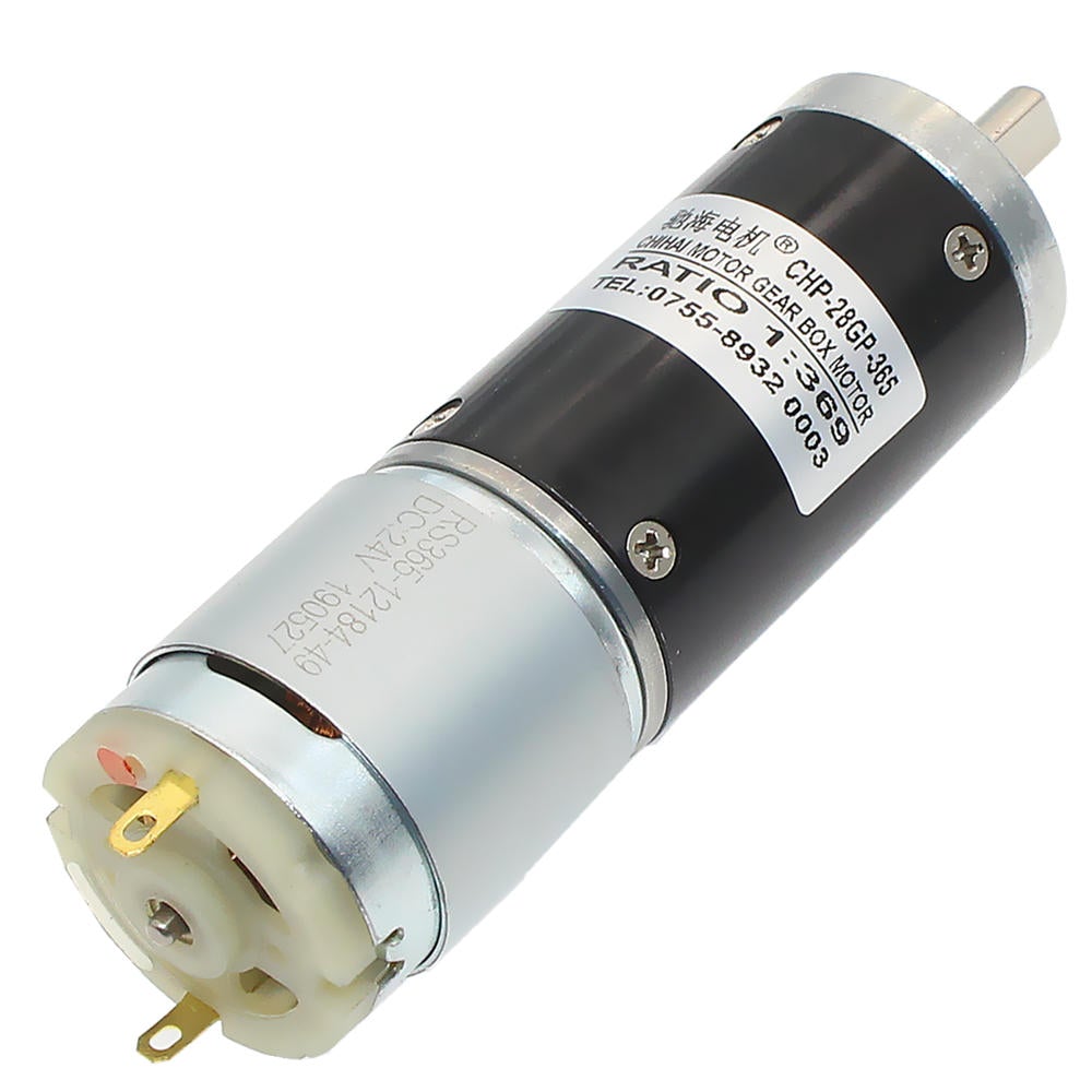 Planetary Gear Reduction Motor 12/25RPM Ratio 1:369