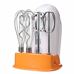 Electric Egg Beater Hand Mixer Stainless Steel Whisk Milk Cake Flour Baking 300W