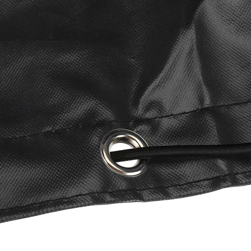600D Trailer Cover 150-170cm Heavy Duty PVC Waterproof Windproof Dust Protector With Rubber Belt