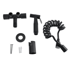 Handheld Bidet Sprayer for Toilet Stainless Steel Diaper Bidets Attachment Dual Function Shattaf with Hose