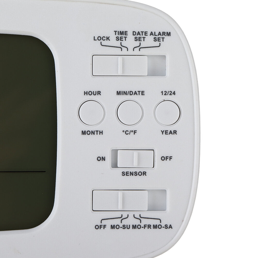 Children Alarm Clock LCD Electronic Clock Student Bedside Alarm Clock Photosensitive Smart Clock
