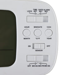 Children Alarm Clock LCD Electronic Clock Student Bedside Alarm Clock Photosensitive Smart Clock