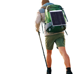 30W Solar Panel 5V Polysilicon Flexible Portable Outdoor Waterproof Solar Cell Car Ship Camping Hiking Travel Cell Phone Charger