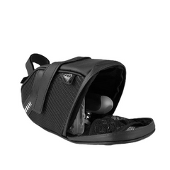 Bicycle Rear Seat Tail Bag Reflective Warning Strip Hard Shell Hang Tail Light