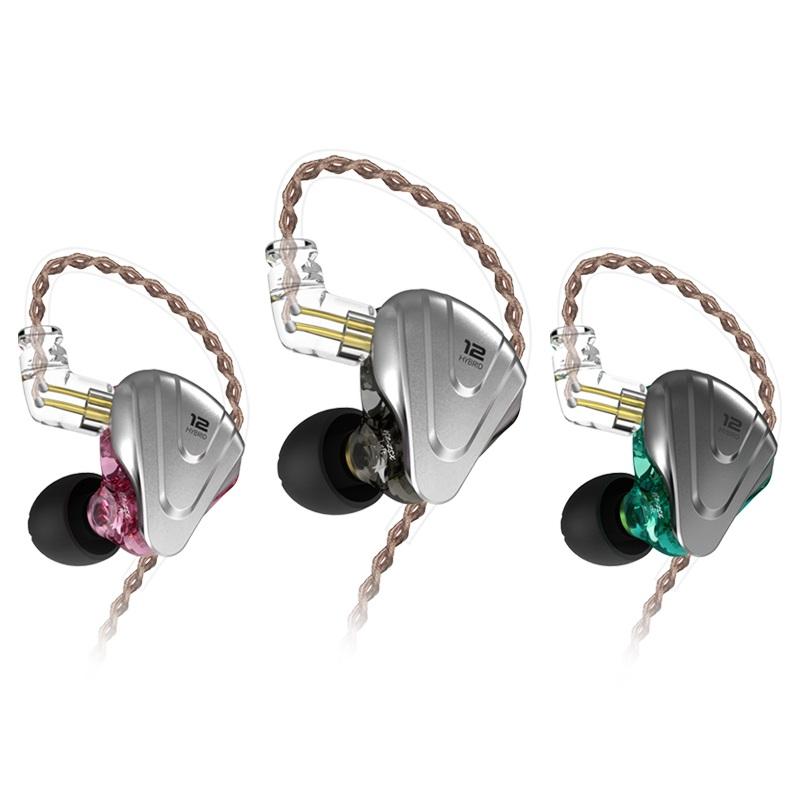 Earphone Terminator Hi-Fi DJ Monitor Super Bass 3.5mm Wired Stereo Headphone Earbuds [12 Drivers]