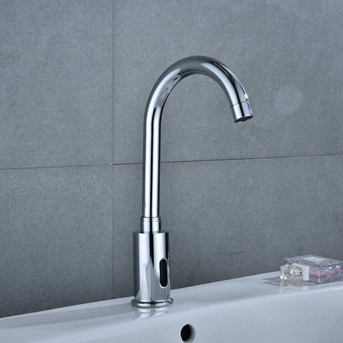 Infrared Sensor Kitchen Sink Faucet Smart Touchless Single Cold Water Tap