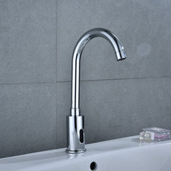 Infrared Sensor Kitchen Sink Faucet Smart Touchless Single Cold Water Tap