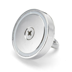 35-600KG Neodymium Fishing Magnet 25-120mm Salvage Recovery Magnet For Detecting Metal Treasure