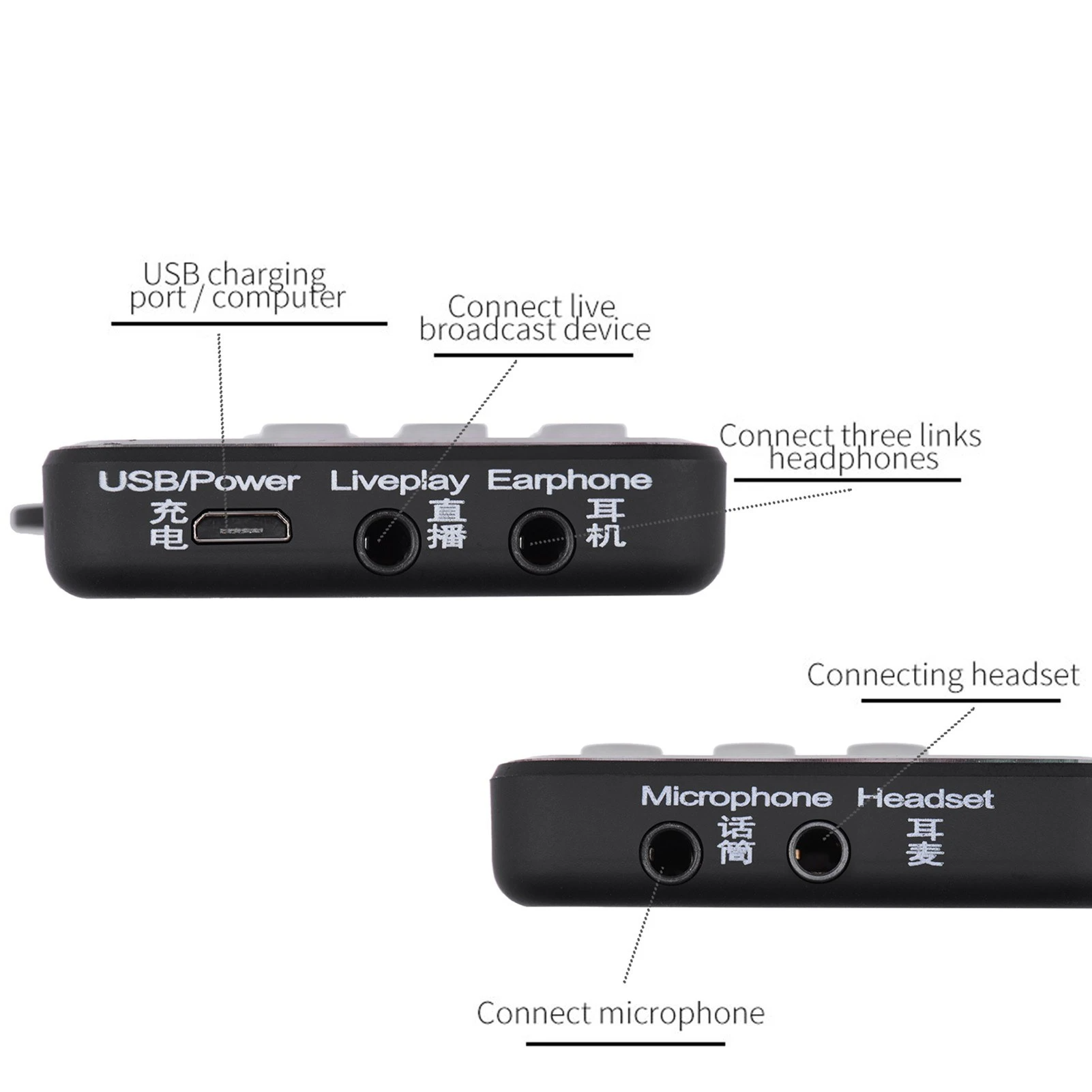 Multi-functional DSP Sound Card Voice Changer