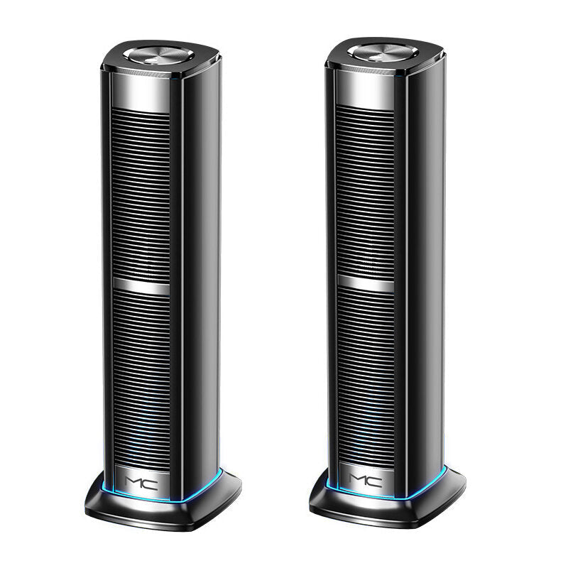 Vertical Bluetooth 5.0 Speaker Soundbar Subwoofer Powerful Bass Hi-Fi Stereo Sound for Laptop PC Theater TV Aux 3.5mm