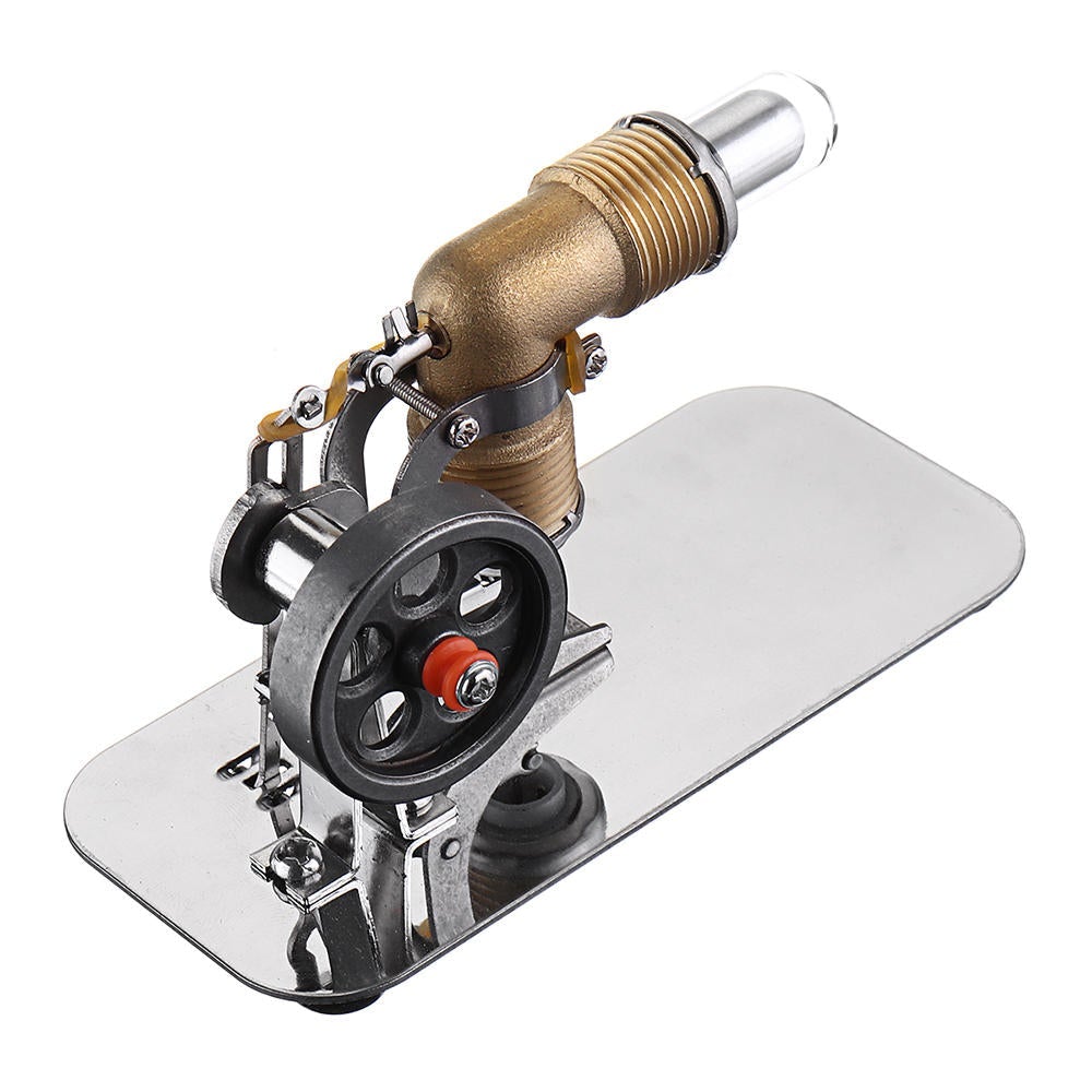 Mini Hot Air Stirling Engine Motor Model Educational Toy Kits