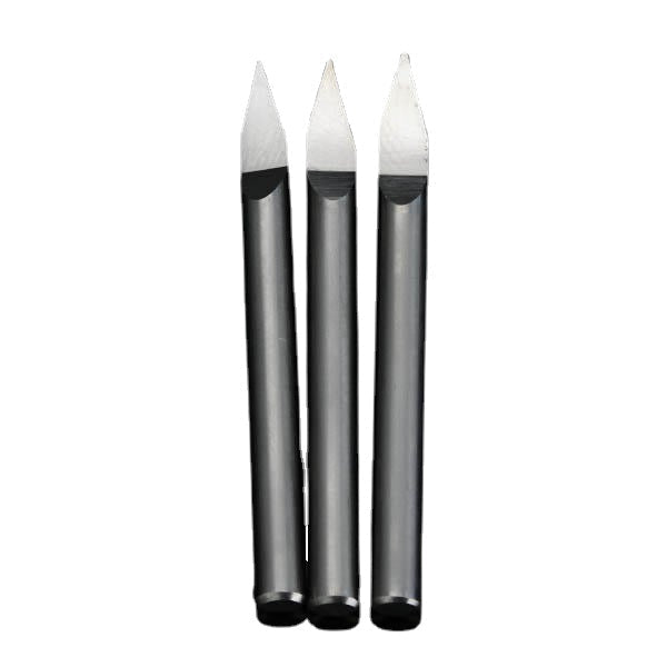 3pcs 3.175mm Shank 30 Degree 0.1/0.2/0.3mm Carbide Engraving Bits CNC Tool for Metal
