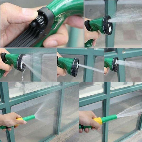20m Telescopic Spring Water Hose High Pressure Car Washing Water Hose Home Flowers Water Pipe