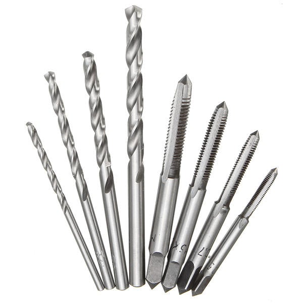T Handle Screw Tap Wrench with M3-M6 Taps and Drills