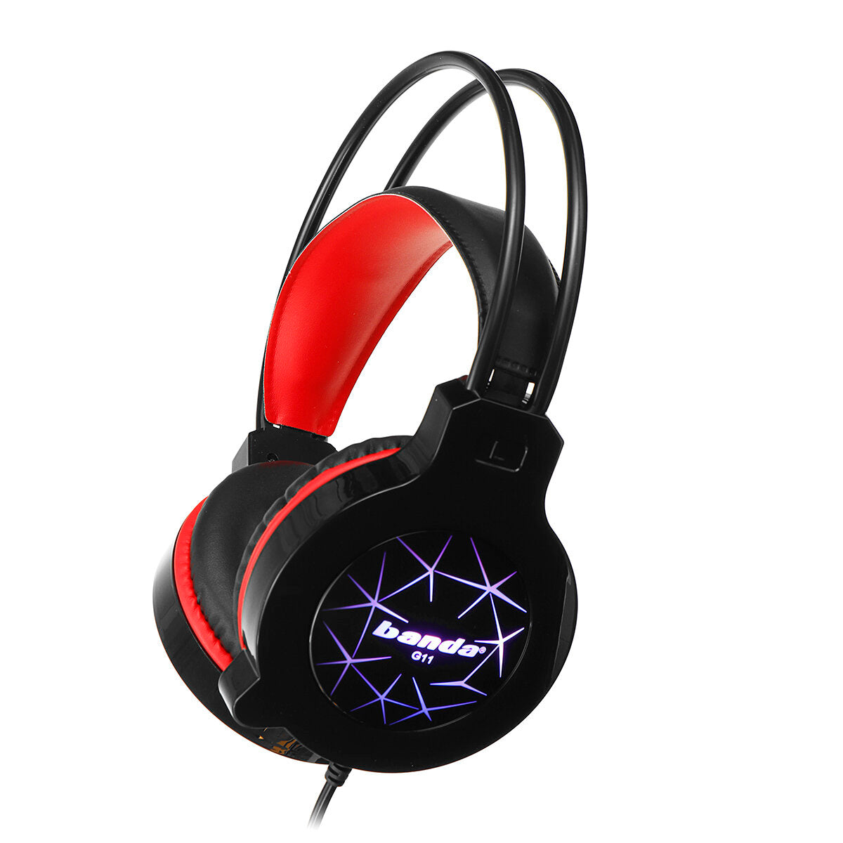 Gaming Keyboard Mouse Wired Stereo Headset Comobs with Anti-Slip Mouse Pad