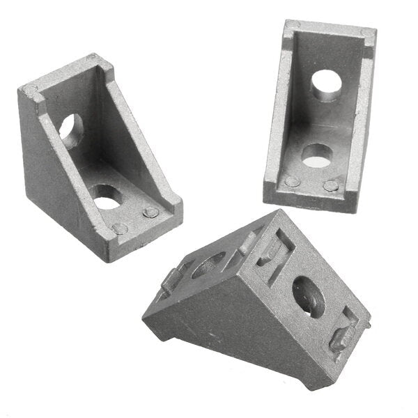 10Pcs 2028 Aluminium Angle Corner Joint 20 Series Aluminum Extrusion 20x20mm Right Angle Bracket Furniture Fittings