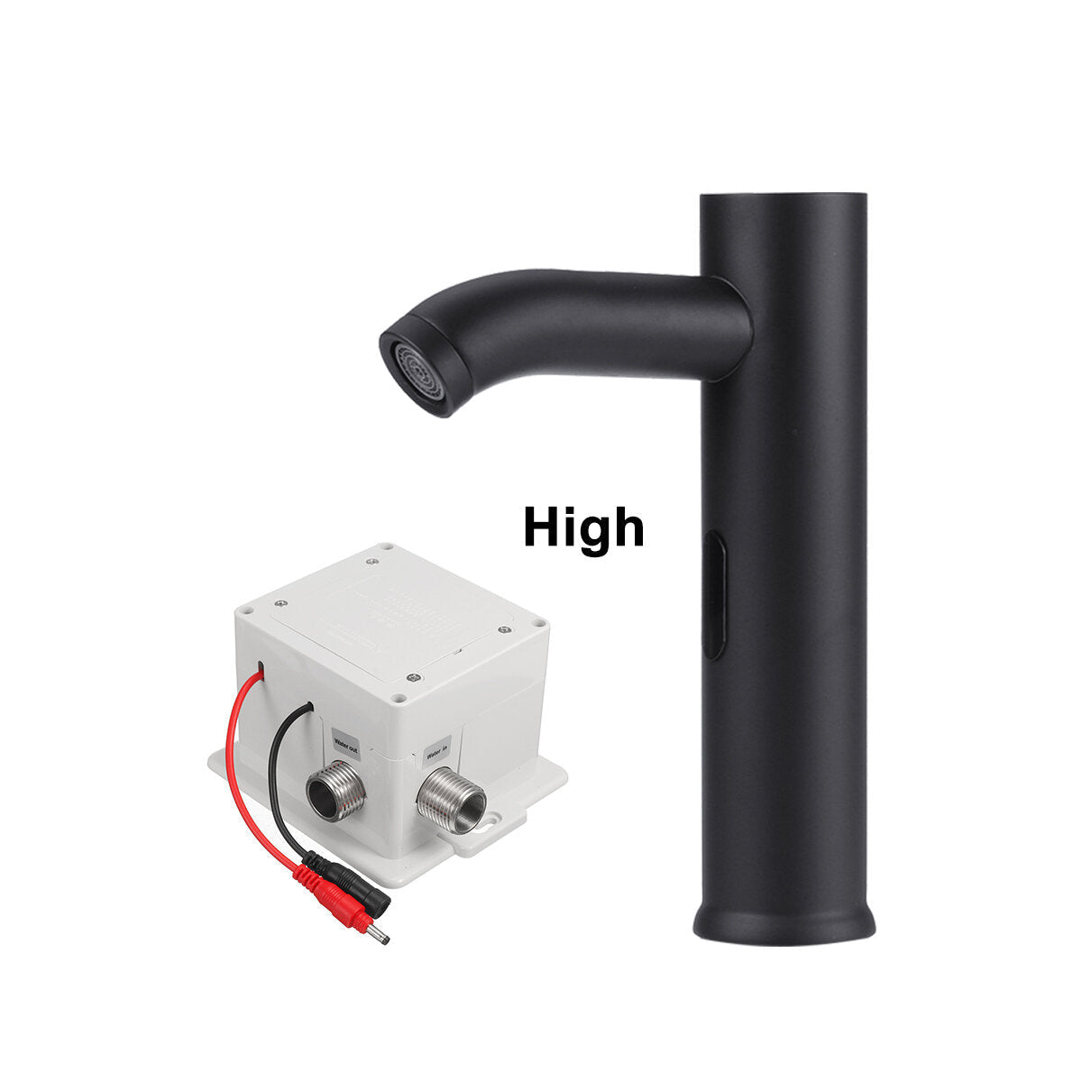 Automatic Infrared Sensor Faucet Kitchen Sink Water Tap Deck Mount Smart Touch