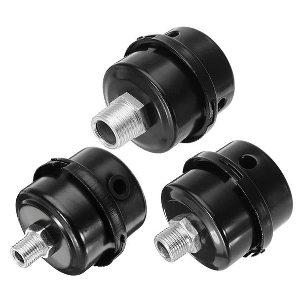 12.5mm 16mm 20mm Noise Muffler Silencer Air Compressor Parts Air Compressor Intake Filter