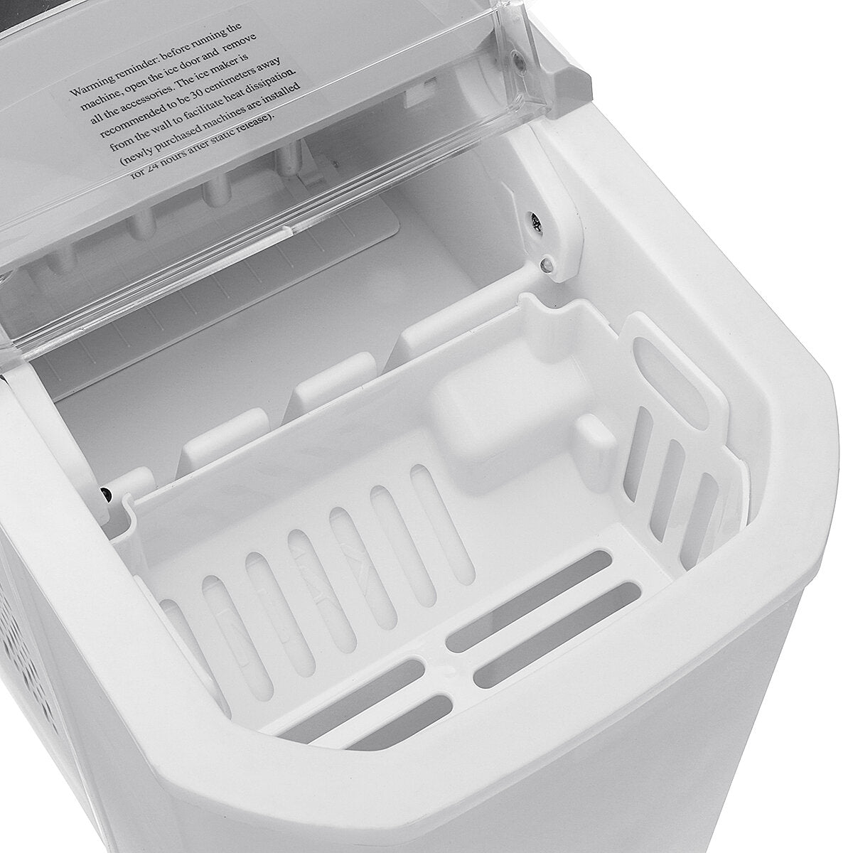 Home Mini Ice Maker 15KG Ice Making Machine 1.2L Tank LED Display Bullet Shape 9 Ice Cubes